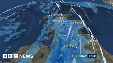 Be Aware Warnings For Storm Evas Wind And Rain Bbc News