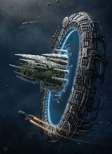 Star Gate By Leonovichdmitriy On Deviantart Science Fiction Art Sci