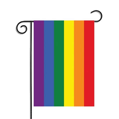 New Rainbow Garden Flag Colorful Rainbow Peace Flags Banner Pride Flag Lesbian Gay Garden
