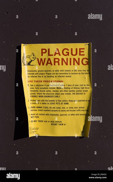Plague Warning Sign Hi Res Stock Photography And Images Alamy