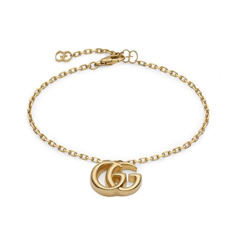Gucci Gg Running Yellow Gold Bracelet Gregory Jewellers