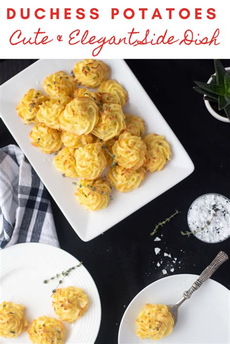 Including a vegetable side dish with the main attraction on your plate can sometimes make or break a meal. Duchess Potatoes: Cute & Elegant Side Dish | Recipe (With ...