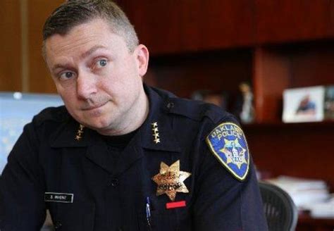 oakland s new interim police chief sean whent still looking to win over officers the mercury