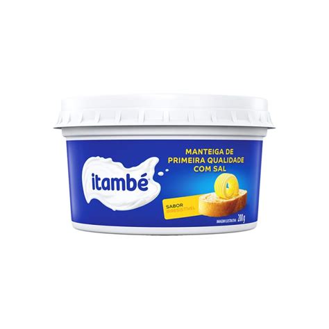 Manteiga Itambé Extra Sem Sal 200g Supermercado Cooperativa Consul