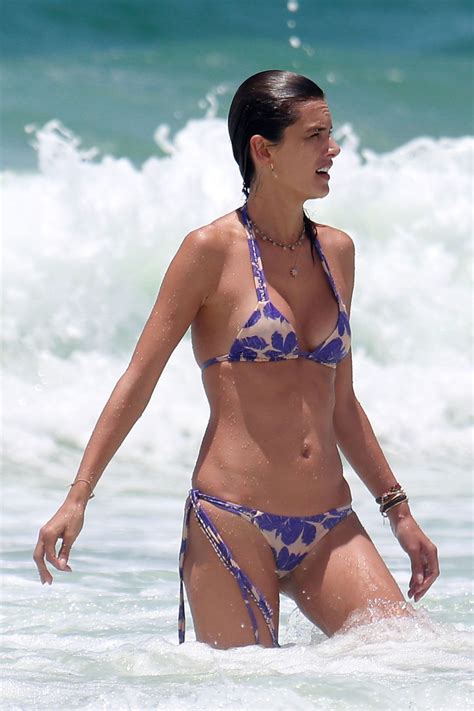 Alessandra Ambrosio In Bikini Florianopolis Beach Brazil Celebmafia
