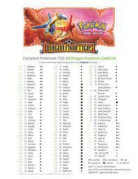 Pokemon PRINTABLE Mega Evolution Checklist by firesquiiids on DeviantArt