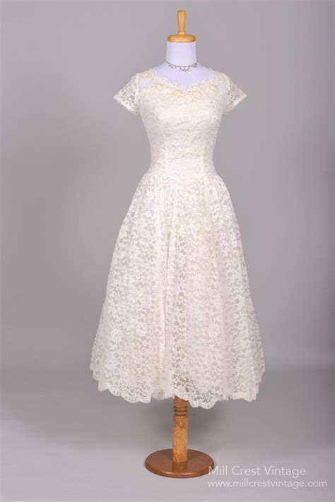 Beautiful Authentic Vintage 1950s Wedding Dresses Chic Vintage Brides