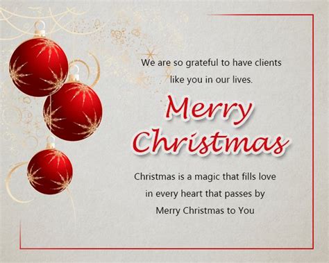 Business Christmas Greetings