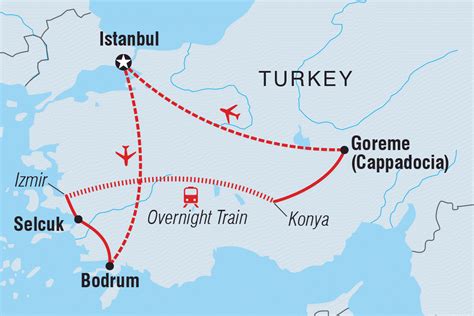 Cappadocia Turkey Map Gadgets 2018