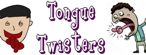 17 Tricky Tongue Twisters For Kids Kid Activities Tongue Twisters