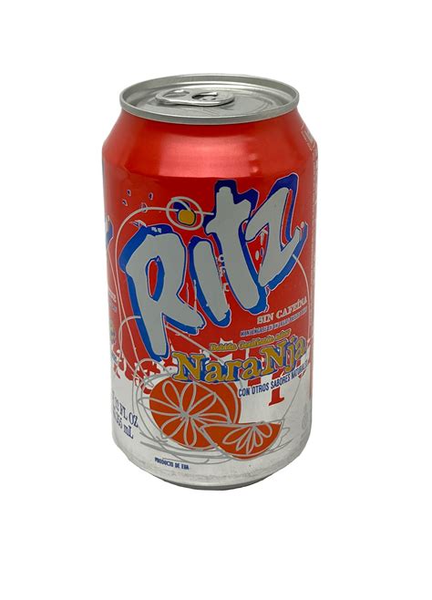 Ritz Orange Soda Can 12 Oz —