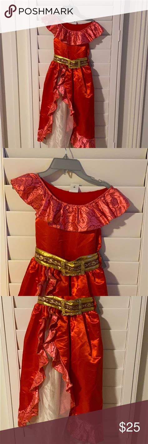 Nwt Authentic Disney Alena Of Avalor Dress Dress Up Costumes Elena