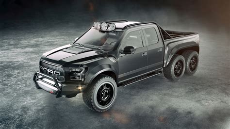 Hennesseys Velociraptor 6x6 Is A 600 Horsepower 6 Wheel Drive Beast