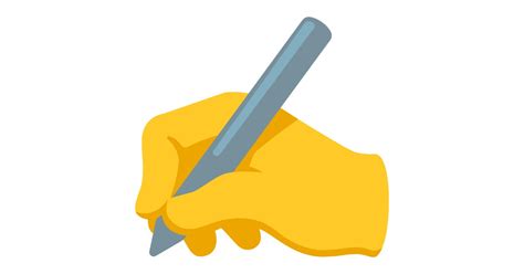 ️ Writing Hand Emoji Writing Emoji