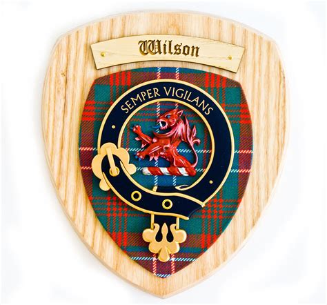 Clan Crest Scottish Surname Display Plaque Clan Scottish Display