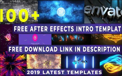 Free Adobe After Effects Logo Templates Resume Example Gallery
