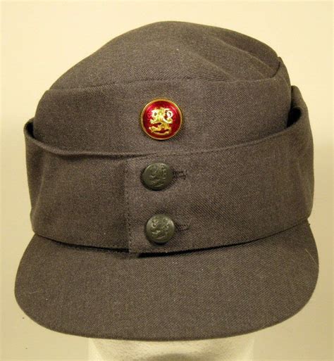 Finnish Finland Army M65 Field Utility Dress Hat Cap W Officer