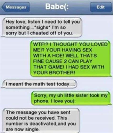 Cheaters Busted Over Hilarious Shady Texts Photos