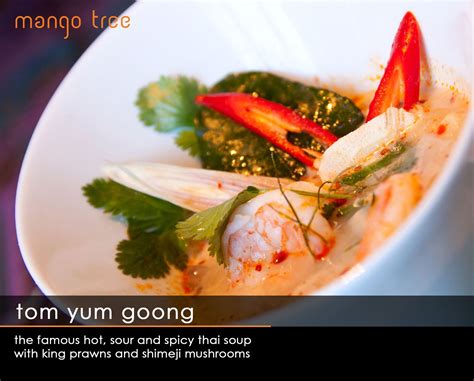 Tom Yum Goong Spicy Prawn Soup The Famous Hot Sour And Spicy Thai