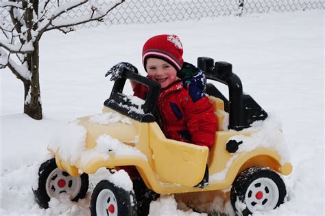 Snow Car Child · Free Photo On Pixabay