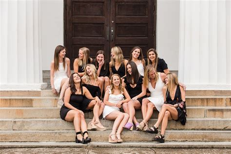 Uga Chi Omega Seniors Athens Atlanta Ga Wedding Photographer