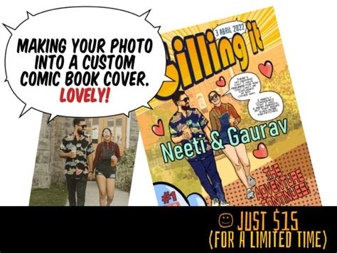 A Custom Comic Book Cover From Your Picture Upwork