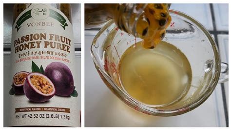 Costco Item Review Vonbee Passion Fruit Honey Puree Taste Test Youtube