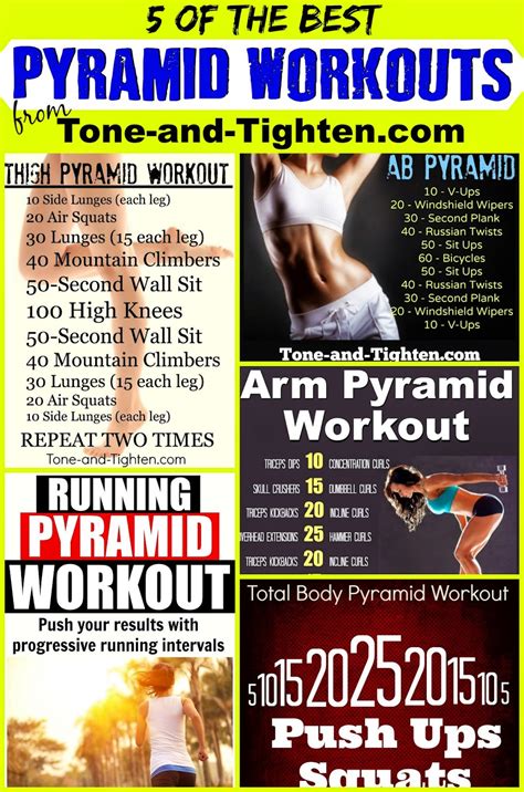 Weekly Workout Plan One Week Of Pyramid Workouts All The Best