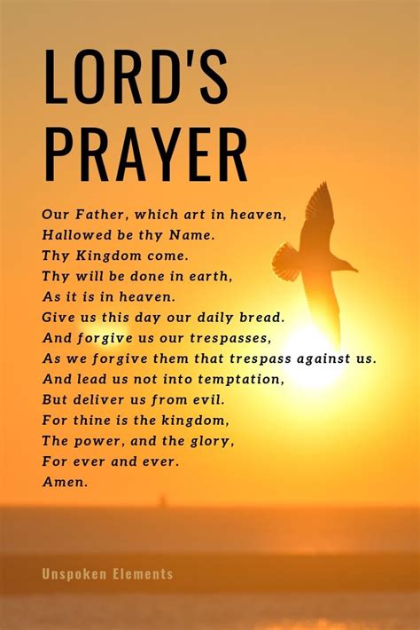 The Lords Prayer Meaning The Lords Prayer Prayer Verses Prayers