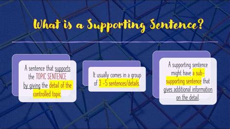 What Is A Supporting Detail Sentence The 13 Latest Answer