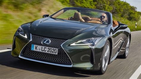 2021 Lexus Lc 500 Convertible The Most Beautiful Open Top Car