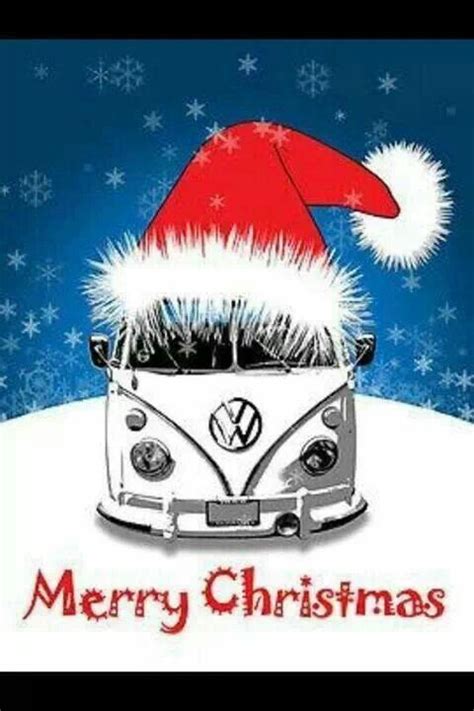 American Hippie Art ☮ Holiday Christmas Vw ☮ Love The