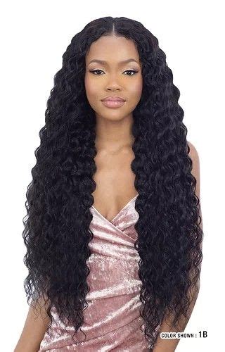 Wet And Curly 001 30 Synthetic Bloom Bundle Weave By Mayde Beauty
