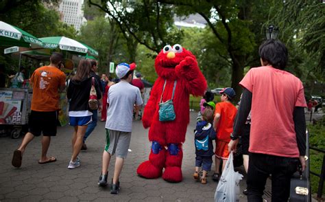 Beneath Elmos Mask A Man With A Disturbing Past The New York Times