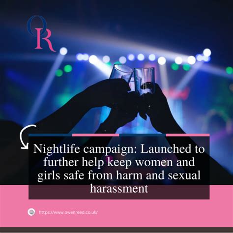 Nightlife Campaign Launched To Further Help Keep Women And Girls Safe