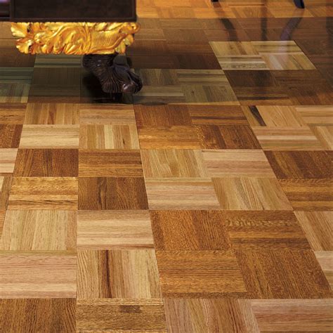 Armstrong Urethane Parquet 12 Solid Oak Parquet Hardwood Flooring In Standard And Reviews Wayfair