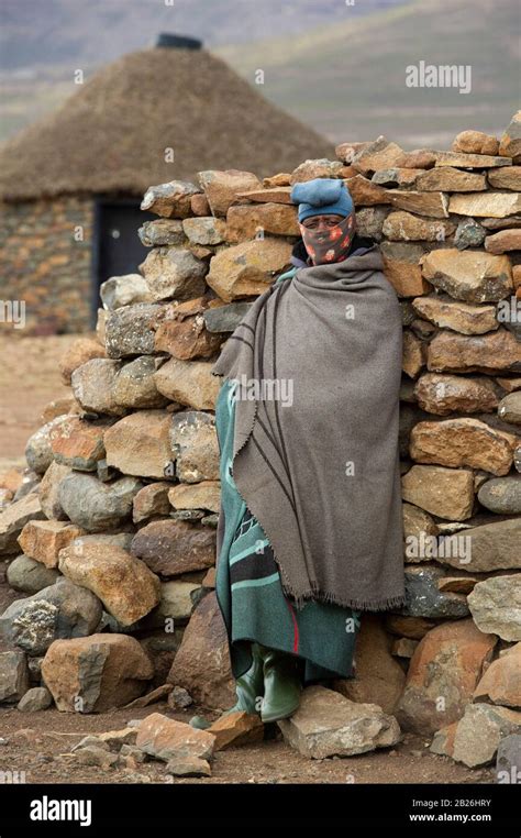 Basotho Lesotho Basotho Village High Resolution Stock Photography And