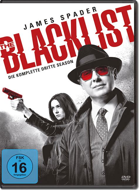 The Blacklist Staffel 03 6 Dvds Dvd Filme • World Of Games