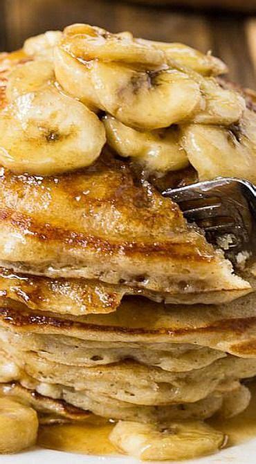 Banana Pancakes With Caramel Sauce Recipe Best Breakfast Recipes