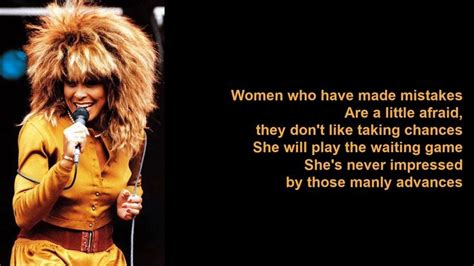 I Dont Wanna Lose You By Tina Turner Lyrics Youtube Tina Turner