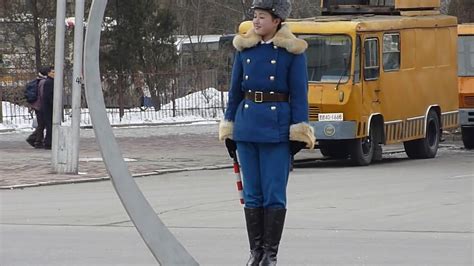 Pretty North Korean Traffic Girl Youtube