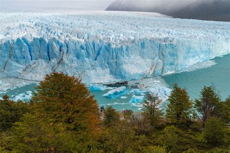 Glacier Perito Moreno In The Los Glaciares National Park In April