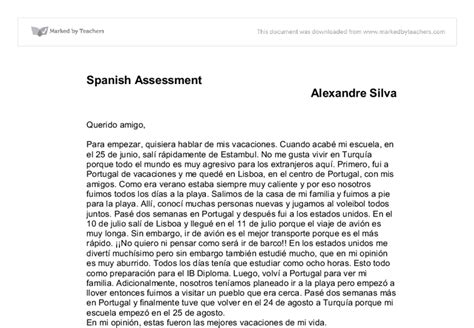 Writing An Essay In Spanish Write An Expository Essay