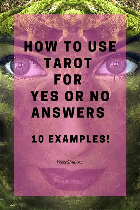 How To Use Tarot For Yes Or No Answers With 10 Examples Vekke Sind