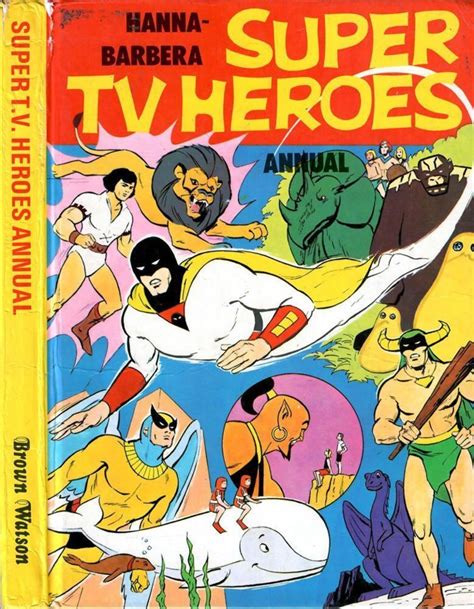 Hanna Barbera Super Tv Heroes Annual 1975 Issue