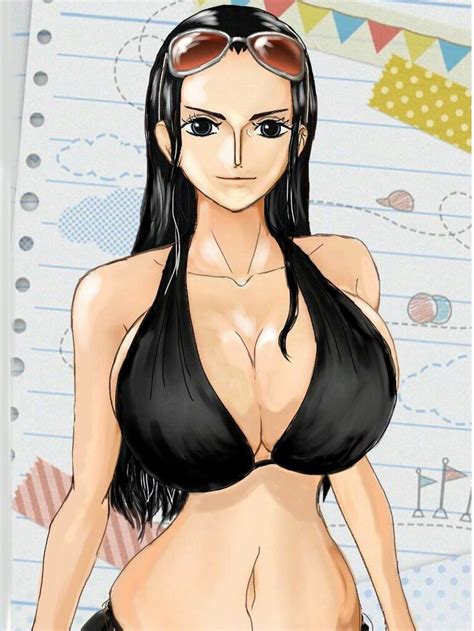One Piece Nico Robin Gadis Animasi Gambar Anime Animasi