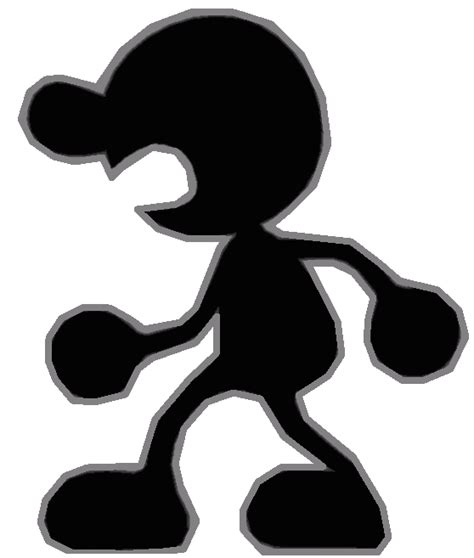 Mr Game And Watch Looking Around By Transparentjiggly64 On Deviantart