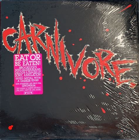 Carnivore Carnivore 1986 Vinyl Discogs