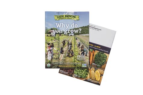 Why They Grow The Story Behind Our Catalog Cover High Mowing Organic