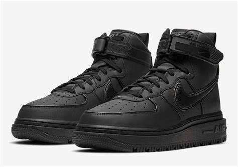 Nike Air Force 1 High Winter Boot Black Da0418 001 Release Date Info